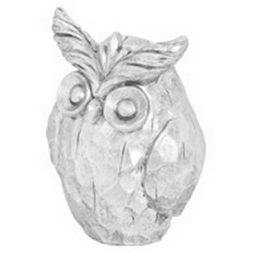 1344 - An Otis large silver ceramic owl, H22cms (2171210)   #