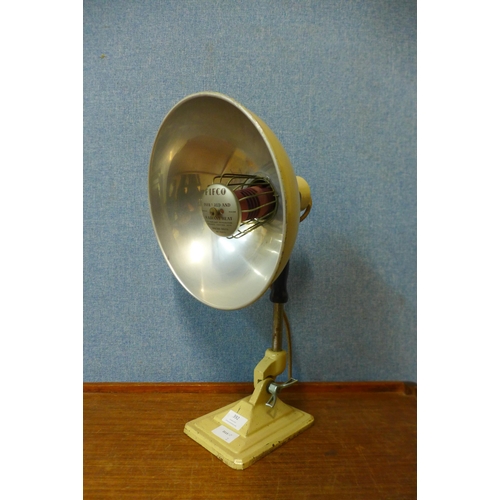 392 - A vintage Pifco infra-red heat lamp