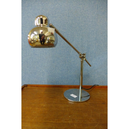 393 - A chrome desk lamp