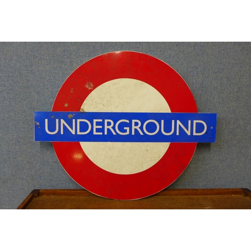 407b - A London underground sign