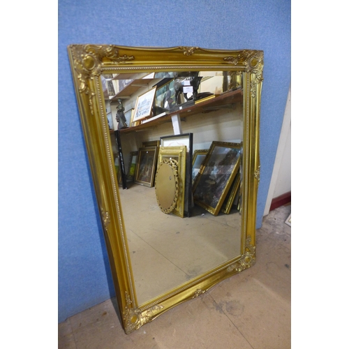 419 - Three gilt framed mirrors