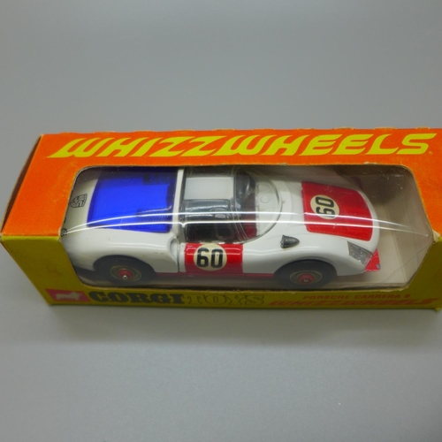 627 - A Corgi Toys 371 Porsche Carrera 6 Whizz Wheels, boxed