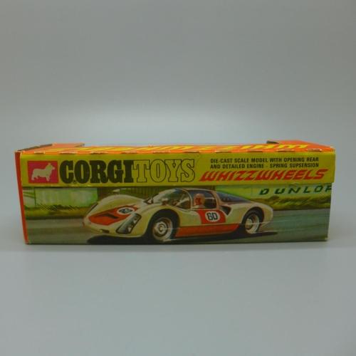 627 - A Corgi Toys 371 Porsche Carrera 6 Whizz Wheels, boxed