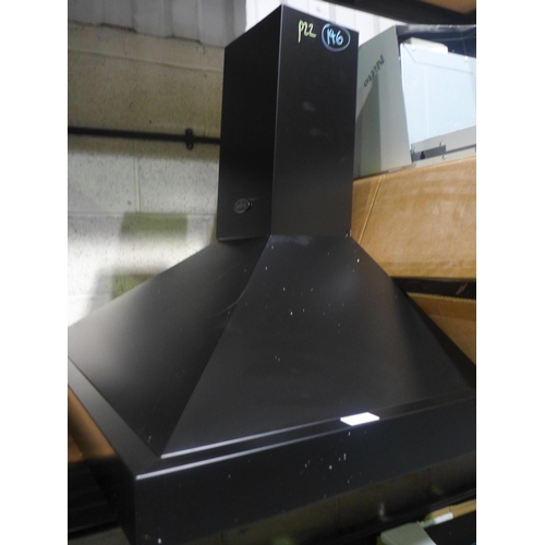 3003 - Belling Farmhouse 100cm Chimney Hood - Black - Model No.:- 44441035 * This Lot Is Subject To Vat