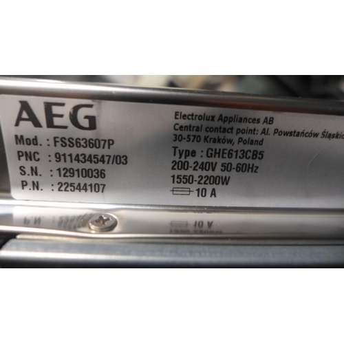 3033 - AEG Fully Integrated Dishwasher (H818Xw596Xd550) - Model No:- FSS63607P, Original RRP £582.50 Inc. V... 