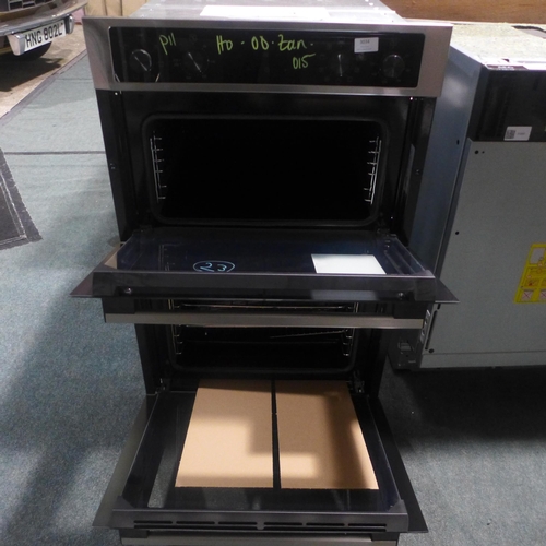 3034 - Zanussi Built In Airfry Double Oven (H888Xw594Xd568) - Model No:- ZKCNA4X1, Original RRP £440.84 Inc... 