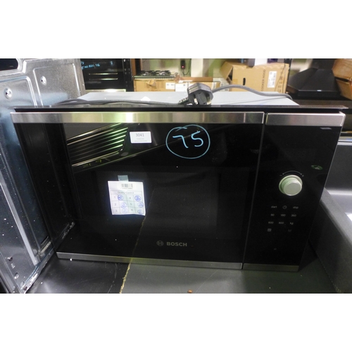 3041 - Bosch Serie 4 Wall Microwave (H382Xw594Xd317) * This Lot Is Subject To Vat