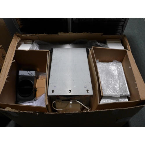 3097 - AEG Chimney Cooker Hood (H1180Xw898XD450) - Model No:- DBK6980HG* This Lot Is Subject To Vat