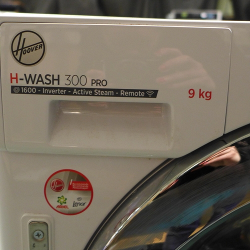 3101 - Hoover H-Wash 300 Lite - Integrated 9KG Washing Machine  (H820Xw600XD525) - Model No:- HBWOS69TMCE-8... 