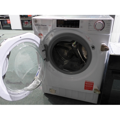 3101 - Hoover H-Wash 300 Lite - Integrated 9KG Washing Machine  (H820Xw600XD525) - Model No:- HBWOS69TMCE-8... 