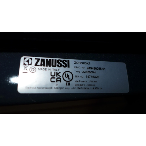 3102 - Zanussi Single Multifunction Oven (H589Xw594X568) - Model No.:- ZOHNX3X1, Original RRP £265.83 Inc. ... 