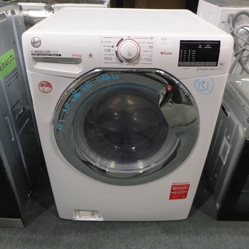 3103 - Hoover H-Wash & Dry 300 - Integrated (9+6KG) Washer/Dryer Model: H3DS4965DACE-80 * This Lot Is Subje... 