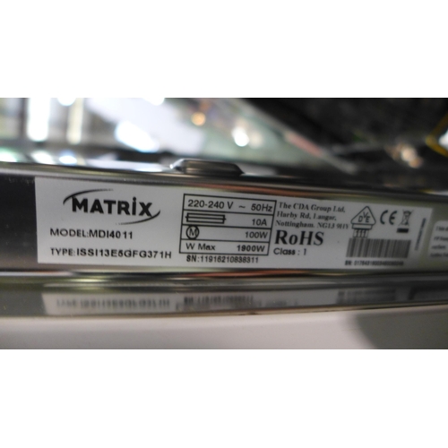 3121 - Matrix Fully Integrated Slimline Dishwasher (H820Xw448XD550) - Model No.:- MDI4011, Original RRP £26... 