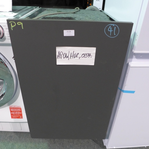 3126 - Hoover Fully Integrated Slimline Dishwasher (H820Xw448XD550) Model: HD1H2T104780 * This Lot Is Subje... 