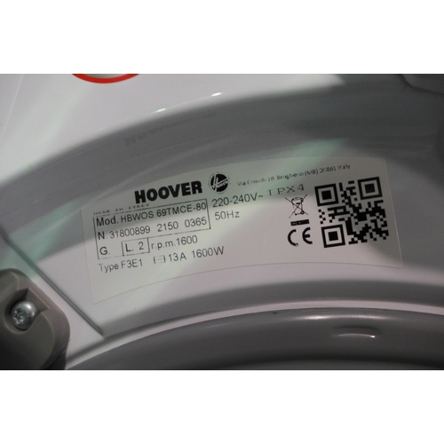 3127 - Hoover H-Wash 300 Pro Integrated Washing Machine (9Kg) (H820Xw600Xd525) - Model No:- HBWOS69TMCE80, ... 