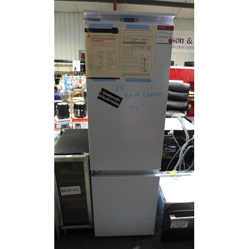 3146 - CDA 70/30 Integrated Fridge Freezer (H1772Xw540XD540) - Model No:- FW872, Original RRP £424.17 Inc. ... 