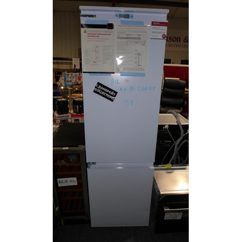 3146 - CDA 70/30 Integrated Fridge Freezer (H1772Xw540XD540) - Model No:- FW872, Original RRP £424.17 Inc. ... 