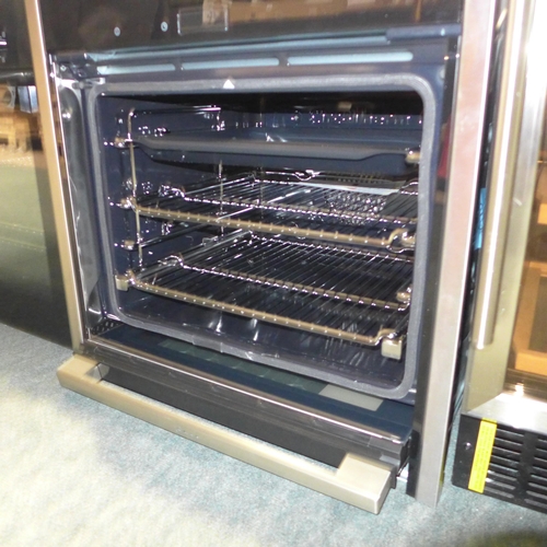 3148 - Neff Single Multifunction Variosteam Pyrolytic Oven - Stainless Steel (H595Xw596XD548) * This Lot Is... 