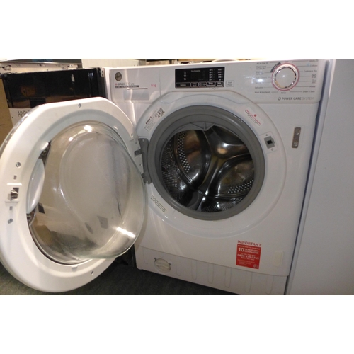 3152 - Hoover H-Wash 300 Lite Integrated Washing Machine (9Kg) (H820Xw600Xd525) - Model No:- HBWS49D1ACE80 ... 