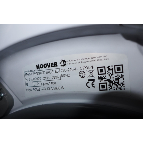 3152 - Hoover H-Wash 300 Lite Integrated Washing Machine (9Kg) (H820Xw600Xd525) - Model No:- HBWS49D1ACE80 ... 