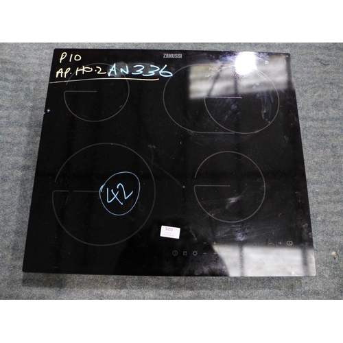 3155 - Zanussi Ceramic 4-Zone Hob (H38Xw590XD520) - Model No:- ZHRN643K, Original RRP £182.50 Inc. Vat * Th... 