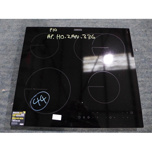 3157 - Zanussi Ceramic 4-Zone Hob (H38XW590XD520) - Model No:- ZHRN643K, Original RRP £182.50 Inc. Vat * Th... 