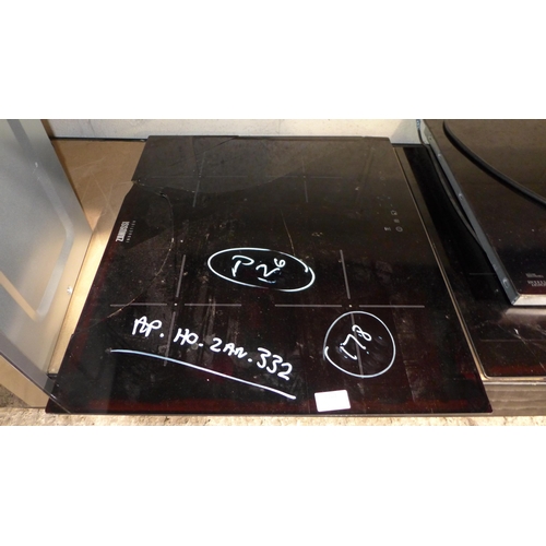 3161 - Zanussi Induction Hob (H44Xw590Xd520) - Model No:- ZITN643K, Original RRP £249.17 Inc. Vat * This Lo... 