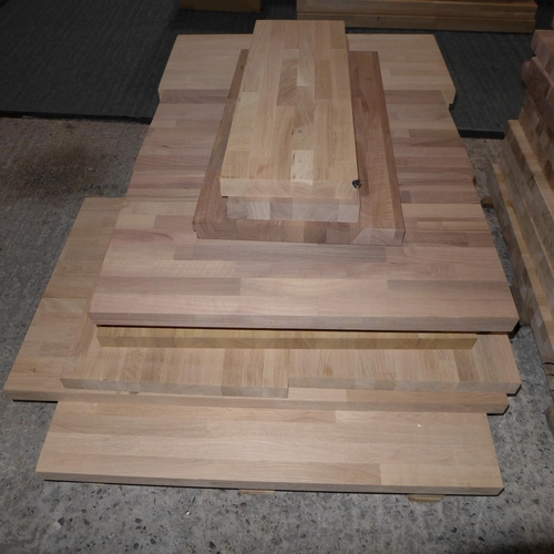 3170 - Quantity of Solid Oak Off-Cuts * This Lot Is Subject  To VAT