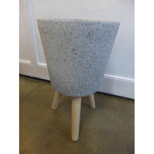 1335 - A grey granite effect planter (2802827)   #