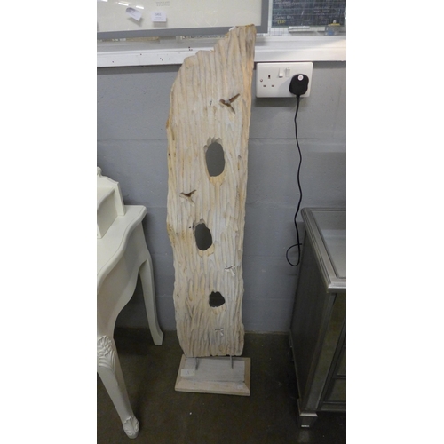 1448 - A Besp-Oak white painted driftwood sculpture