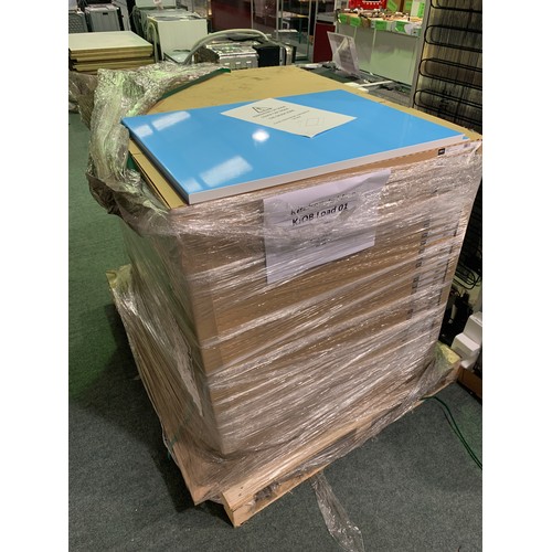 3176 - Pallet of white matt kitchen doors - size 500m