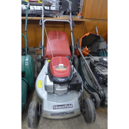 2384 - Mountfield self-propelled petrol lawnmower with Honda OHC150cc engine - a/f