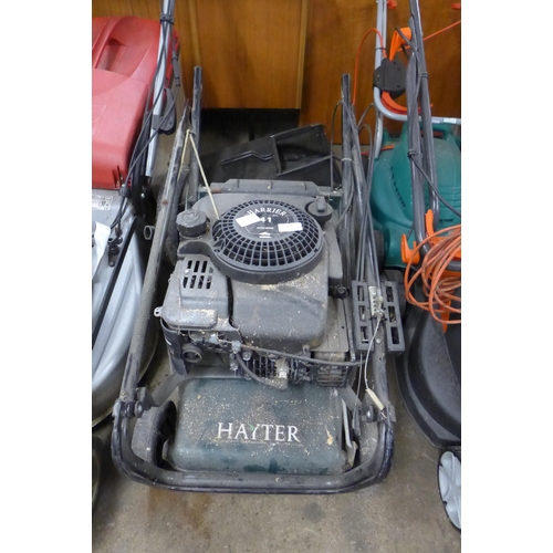 2385 - Hayter Harrier 41 self-propelled petrol lawnmower