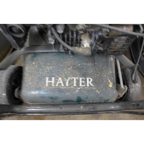 2385 - Hayter Harrier 41 self-propelled petrol lawnmower