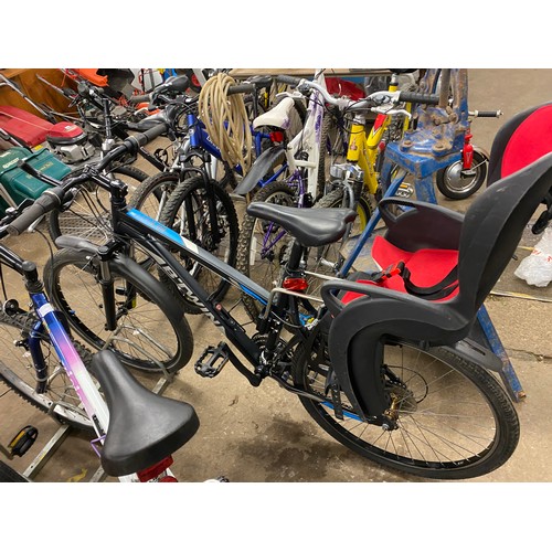 2064c - Rockrider B-Twin 340 aluminium MTB, front suspension, Shimano equipped