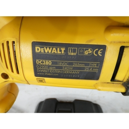 2023 - Cordless DeWalt circular saw, reciprocating saw & cordless jigsaw plus chargers