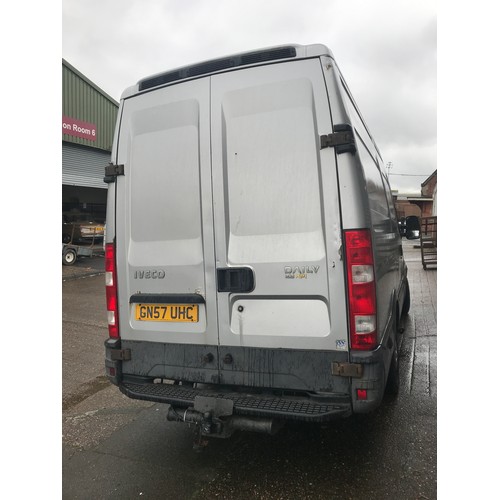 2438 - Iveco Daily Panel van 2008 GN57 UHC 2287cc MOT till 15.04.22  - on view Friday 9.30 - 5.00 and from ... 