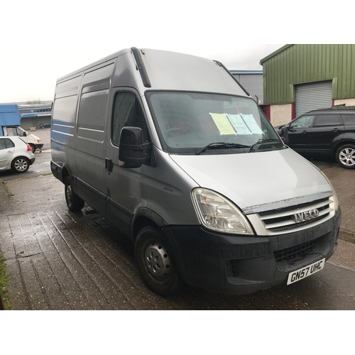 2438 - Iveco Daily Panel van 2008 GN57 UHC 2287cc MOT till 15.04.22  - on view Friday 9.30 - 5.00 and from ... 