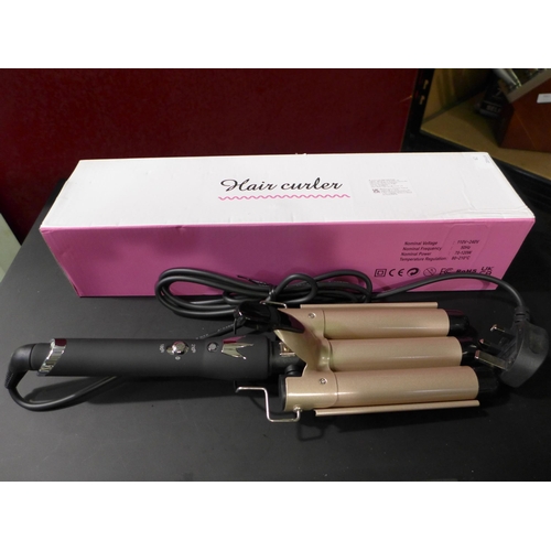 3084 - Three tong hair curlers (180-210°c)