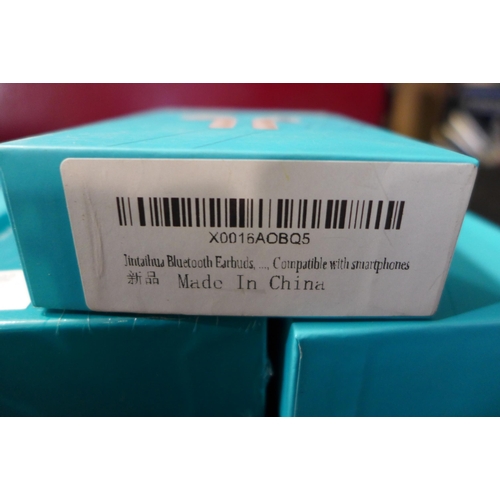 3091 - Four pairs of i11 wireless earbuds