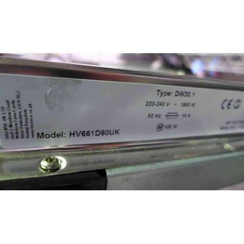 3044 - Hisense Fully Integrated Dishwasher (H818XW596XD550) (HV661D60UK) * This Lot Is Subject To Vat