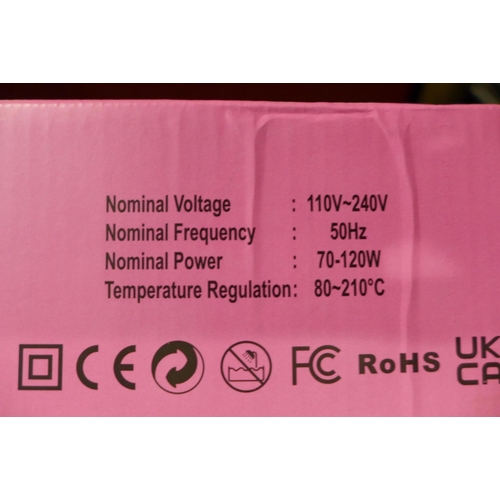 3064 - Three tong hair curlers (180-210°c)