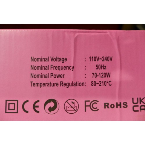 3065 - Three tong hair curlers (180-210°c)