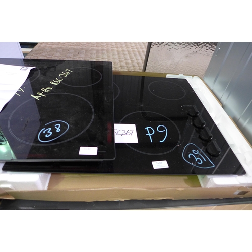 3158 - Zanussi Induction Hob (H44XW590XD520) (ZITN643K) & 2 Bosch Ceramic 4-Zone Hobs (H46XW592XD522)(PKE61... 
