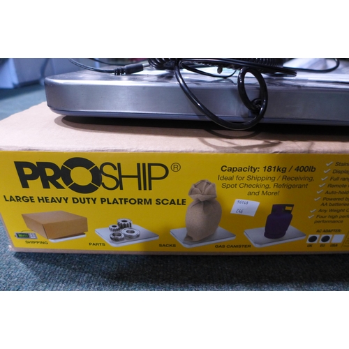 3005 - Heavy Duty Scale Platform Scale           (244-201)  * This Lot Is Subject To Vat