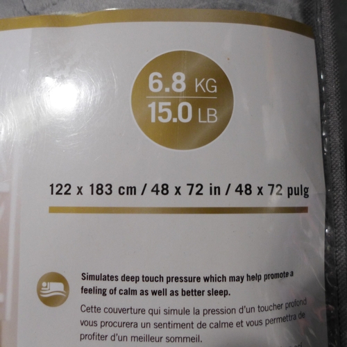 3010 - Weighted Blanket (182cm x 122cm) (246 -66)* This lot is subject to vat