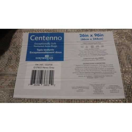 3013 - Centenno Runner (66cm x 244cm)(246 -72)* This lot is subject to vat