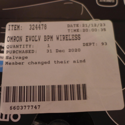 3188 - Omron Evolv BPM Wireless (245-484) * This lot is subject to VAT