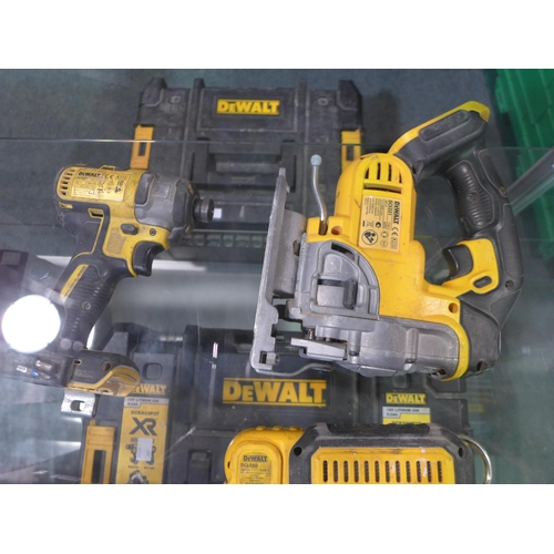 3213 - Dewalt 5pc tool Kit with 1x battery (model:- DCK523P3T-GB), original RRP £539.99 + VAT (245-120) * T... 