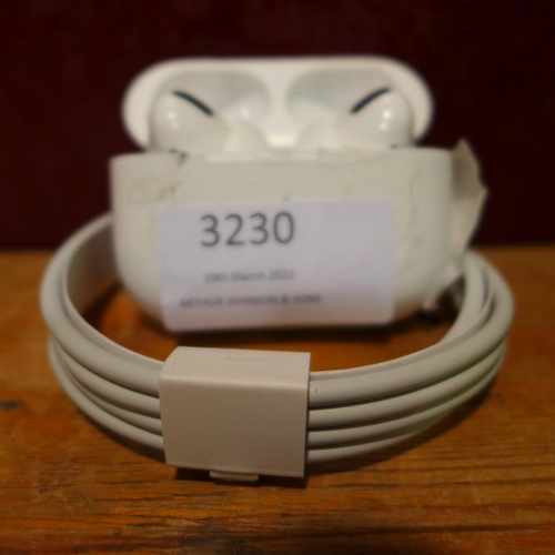 3230 - Apple Airpods Pro, ( 245-811 ) *This lot is subject to vat